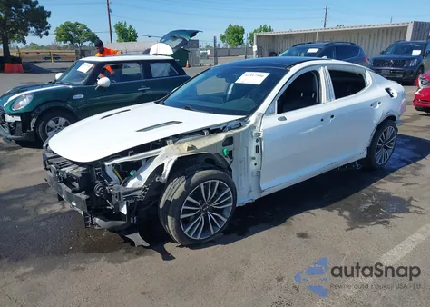 2019 Kia Stinger Premium z USA, uszkodzony, nr VIN KNAE25LAXK6055019